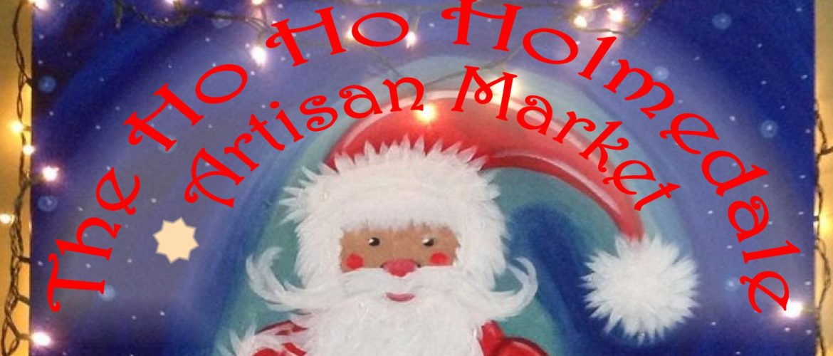 Santa Comes to Ho Ho Holmedale Artisan Market!